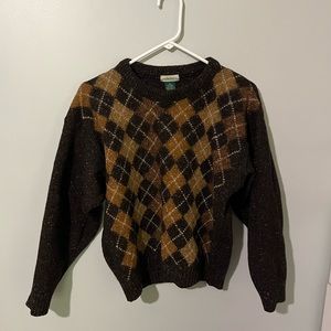 G.H. Bass & Co. Argyle Sweater